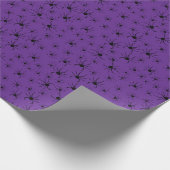 Goth-Spinnen Geschenkpapier (Ecke)