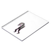 Goth Spiral Foto Notebook Notizblock (Linke Seite)