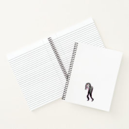 Goth Spiral Notebook Notizblock