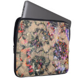 Goth Spitze-Rosen Laptopschutzhülle (Vorne Rechts)