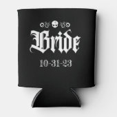 Goth Spooky Witchy Halloween Bride Dosenkühler (Vorderseite)