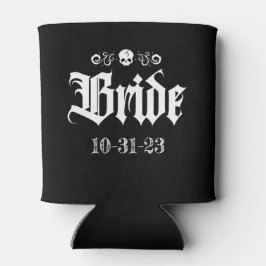 Goth Spooky Witchy Halloween Bride Dosenkühler