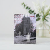 Goth Spuk Friedhofs-Postkarte Postkarte (Stehend Vorderseite)