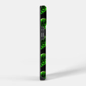 Goth St. Patrick's Day Green Heart iPhone 6 Fall Hülle (Rechte Seite)