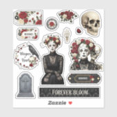 Goth Sticker Sheet (Blatt)