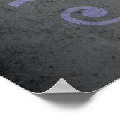 GOTH STOLZ-FLAGGE POSTER (Ecke)