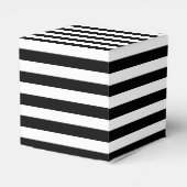 Goth Stripes Pumpkin Bats Halloween Vielen Dank Geschenkschachtel (Rückseite)