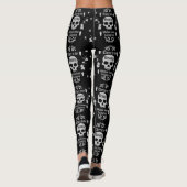 Goth Subculture Fashion Leggings (Rückseite)