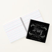 Goth-Tagebuch Personalisiert Notizblock (Innenseite)
