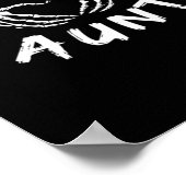 Goth Tante Funny Emo Tante Punk Niedlich Skelettha Poster (Ecke)