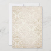 Goth Til Death Do us Part Skelett Save The Date (Rückseite)