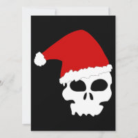Goth-Totenkopf-Weihnachten