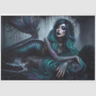 Goth Tropfen Mermaid Tissue Paper Seidenpapier