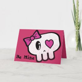 Goth Valentinstag Card Feiertagskarte