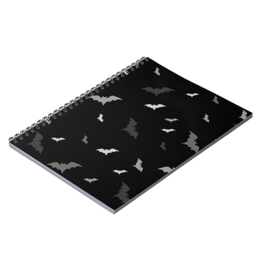Goth Vampire Bats Notebook Notizblock (Linke Seite)
