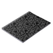 Goth Vampire Bats Notebook Notizblock (Linke Seite)