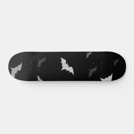 Goth Vampire Bats Skateboard Deck (Horizontal)