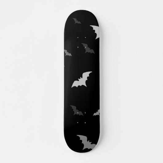 Goth Vampire Bats Skateboard Deck (Vorne)