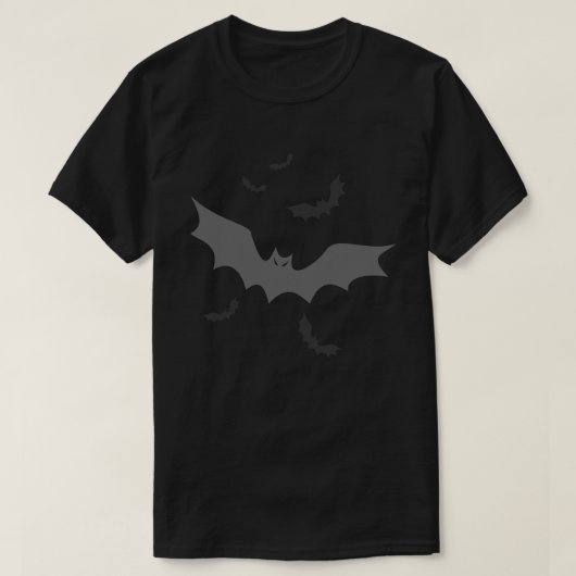 Goth Vampire Bats T-Shirt (Design vorne)