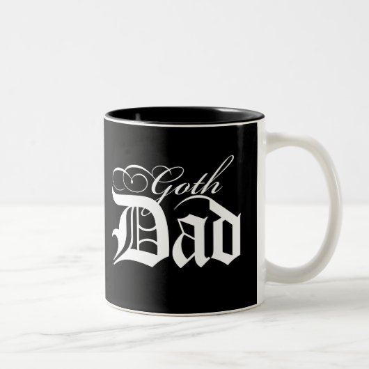 Goth Vater-Tasse 2 Zweifarbige Tasse (Rechts)