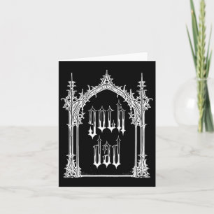 Goth Vater Vathers Day Halloween Gothic Streetwear Karte