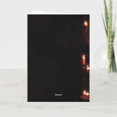 Goth Wedding Anniversary Card - Fügen Sie Ihren ei Dankeskarte (Rückseite)