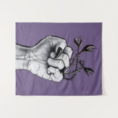 Goth Witchy Pagan Halloween Wandteppich (Vorderseite (Horizontal))