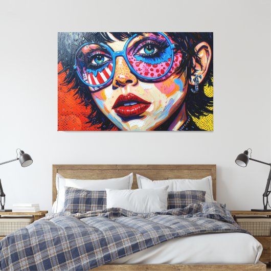 GOTH WÜSTENEI 24 LEINWANDDRUCK (Insitu (Schlafzimmer))