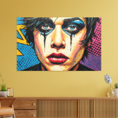 GOTH WÜSTENEI 7 LEINWANDDRUCK (Insitu (Wohnzimmer))