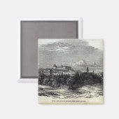 Gotha, graviert von W.J. Linton Magnet (Vorderseite/Rückseite)