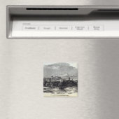 Gotha, graviert von W.J. Linton Magnet (In Situ (Geschirrspüler))