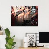 Gotham Burning Poster (Heimbüro)
