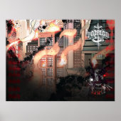Gotham Burning Poster (Vorne)