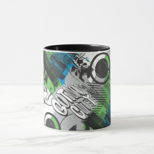 Gotham City Pattern Tasse (Zentrum)