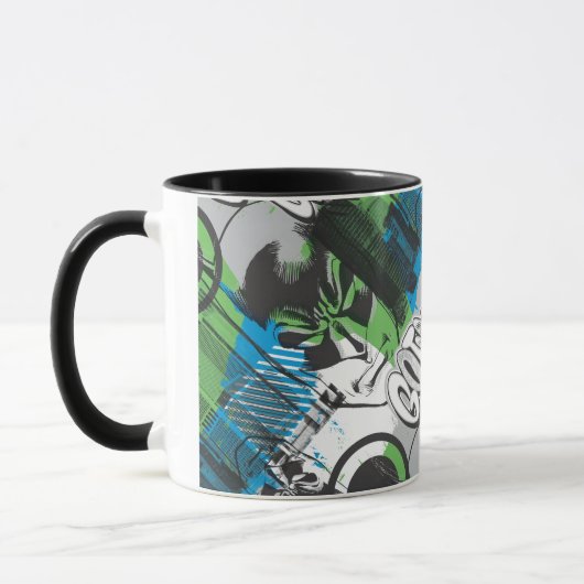 Gotham City Pattern Tasse (Links)