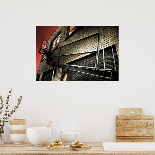 Gotham City Poster (Küche)