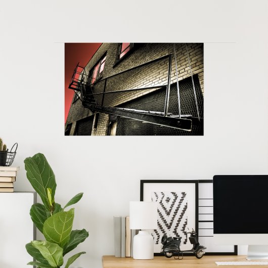 Gotham City Poster (Heimbüro)