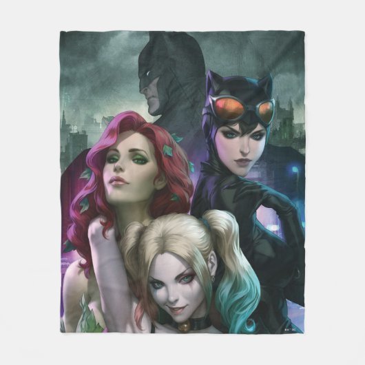 Gotham City Sirens #1000 Comic Cover Variant Fleecedecke (Vorderseite)