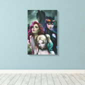 Gotham City Sirens #1000 Comic Cover Variant Leinwanddruck (Insitu (Holzboden))