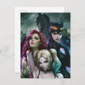 Gotham City Sirens #1000 Comic Cover Variant Postkarte (Vorne/Hinten)