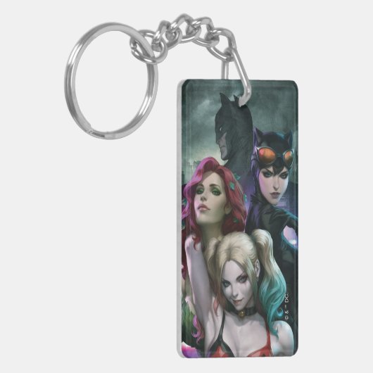 Gotham City Sirens #1000 Comic Cover Variant Schlüsselanhänger (Vorderseite links)