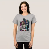 Gotham City Sirens #1000 Comic Cover Variant Tri-Blend Shirt (Vorderseite voll)