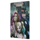 Gotham City Sirens #1000 Comic Cover Variante Klemmbrett (Links)