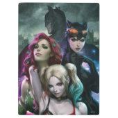 Gotham City Sirens #1000 Comic Cover Variante Klemmbrett (Rückseite)