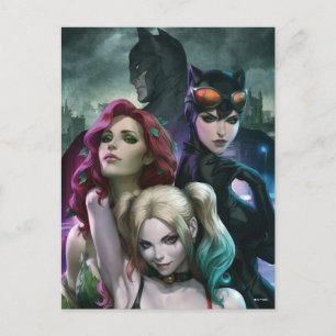 Gotham City Sirens #1000 Comic Cover Variante Postkarte