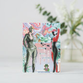 Gotham City Sirens Cv10 Postkarte (Stehend Vorderseite)