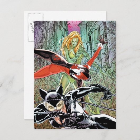 Gotham City Sirens Cv11 Postkarte (Vorne/Hinten)