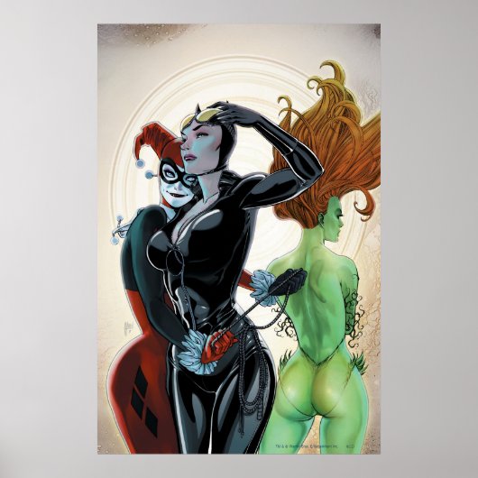 Gotham City Sirens Cv4 Poster (Vorne)