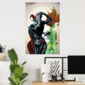 Gotham City Sirens Cv4 Poster (Heimbüro)