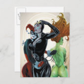 Gotham City Sirens Cv4 Postkarte (Vorne/Hinten)